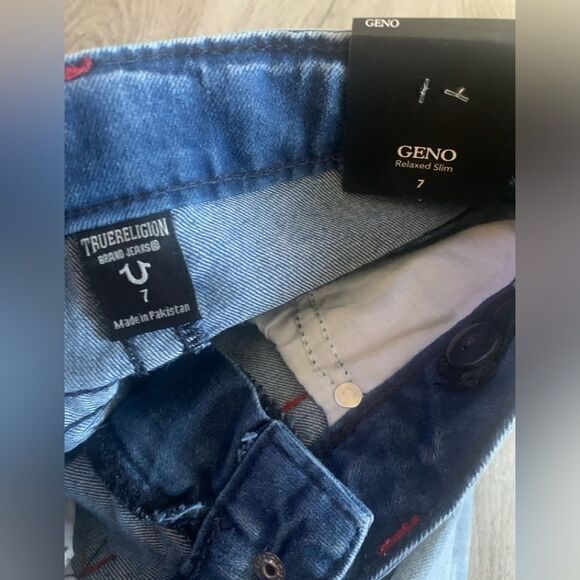 True religion boys GENO relaxed slim fit adjustable waist band jeans - Picture 5 of 6